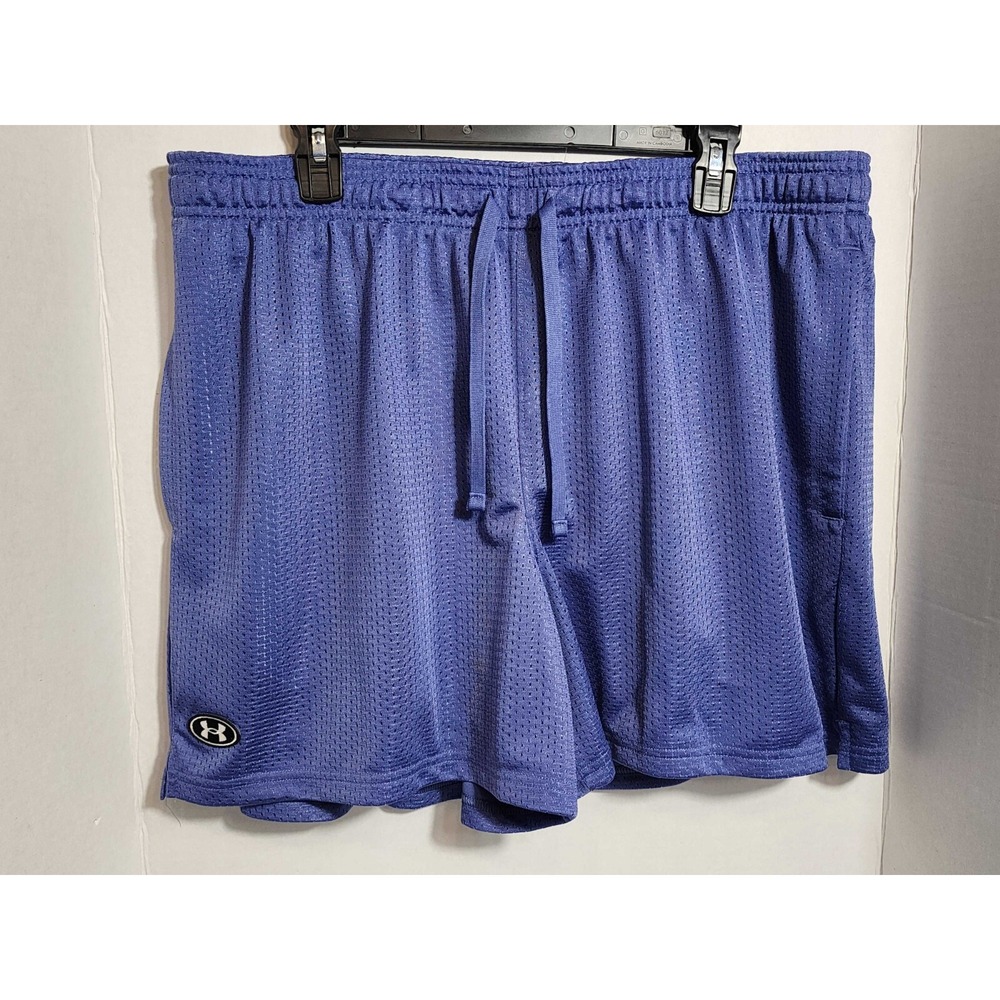 Under Armour UA Icon Mesh Shorts Men's Size 2XL Purple Starlight NWT 1383355-561